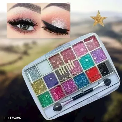 Trendy Professional Eyeshadow With 18 Colors For Women Pack Of 1