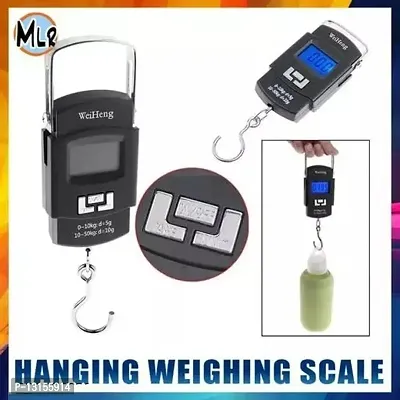 Hanging Scale, LCD Screen 50Kg Weight Capacity Portable Electronic Digital Weight Scale