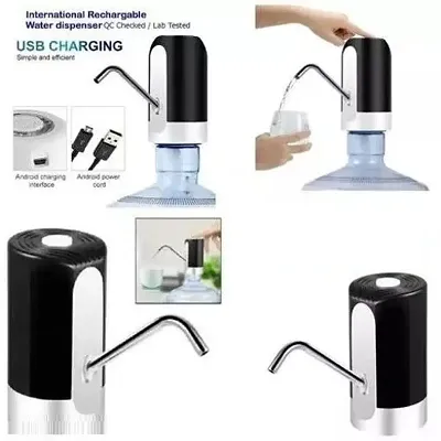 Buy Water Bottle Pump Heavy Duty USB Charging Automatic Water Drinking  Dispenser Portable Electric Water Bottle Pack Of 1 - Lowest price in India