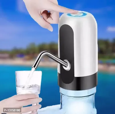 Automatic Wireless Water Can Dispenser Pump for 20 Litre Bottle C an, with 2 silicone pipe Water Dispenser Pump Pack Of 1-thumb0