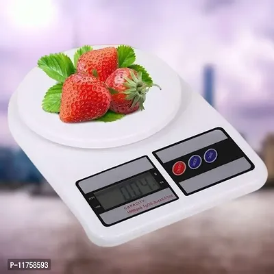 Trendy Kitchen Scale Multipurpose Portable Electronic Digital Weighing Scale - Weight Machine With Back Light Lcd Display