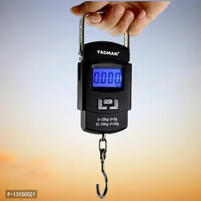 Hanging Scale, LCD Screen 50Kg Weight Capacity Portable Electronic Digital Weight Scale-thumb0