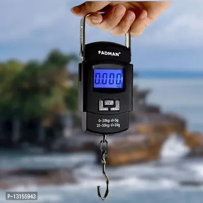 Hanging Scale, LCD Screen 50Kg Weight Capacity Portable Electronic Digital Weight Scale-thumb0