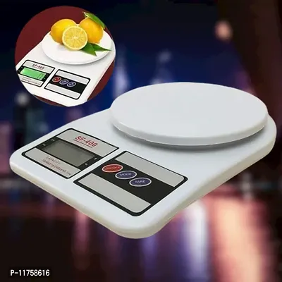 Trendy 1 Gm To 10 Kg Portable Multipurpose Round Plate Kitchen Weighing Scale