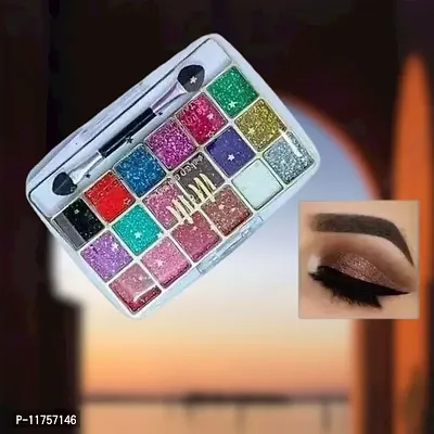 Trendy Professional Eyeshadow With 18 Colors For Women Pack Of 1