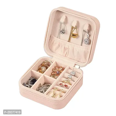 Small Jewellery Box, Travel Portable Leather Jewelry Organiser Box For Ring, Pendant, Earring, Necklace, Bracelet Organizer Storage Holder Boxes