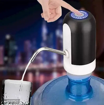 Automatic Wireless Water Can Dispenser Pump for 20 Litre Bottle C an, with 2 silicone pipe Water Dispenser Pump Pack Of 1-thumb0