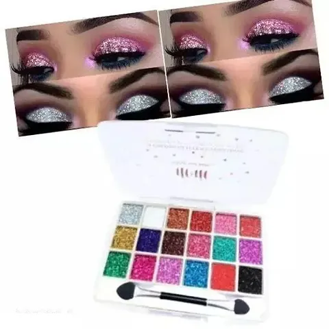 Professional Waterproof Color Eye Glitter Palette