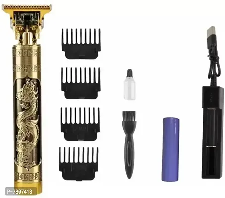MAXTOP Golden Trimmer For Men Buddha Style Trimmer, Professional Hair Clipper, Adjustable Blade Clipper, Hair Trimmer and Shaver For Men, Retro Oil Head Close Cut Precise hair Trimming Machine-thumb0
