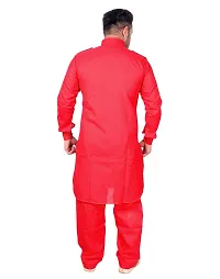 Syrox EID Special Men's Cotton Pathani Suit | Cotton Blend Material | Ethnic Wear/for Men/Boys-thumb4