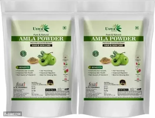 Natural Herbal Amla Powder Indian Gooseberry For Hair Growth Skin Care Pack Of 2