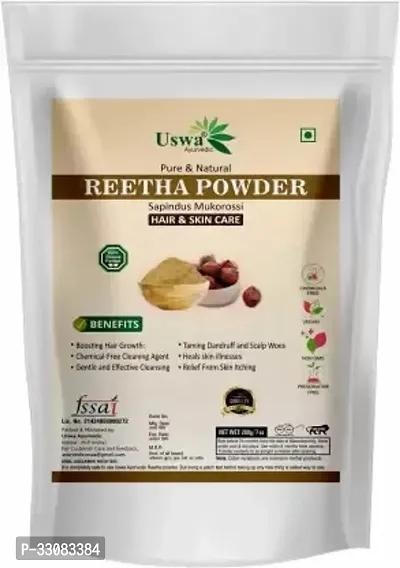 Natural Reetha Powder For Hair Care 200G-thumb0