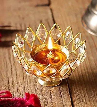 Crystal Diya for Diwali