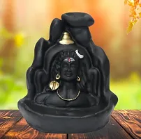 Lord Shiva Adiyogi Shiva Backflow Smoke Fountain Incense Holder Burner with  10 Backflow Incense Cones Sticks-thumb2
