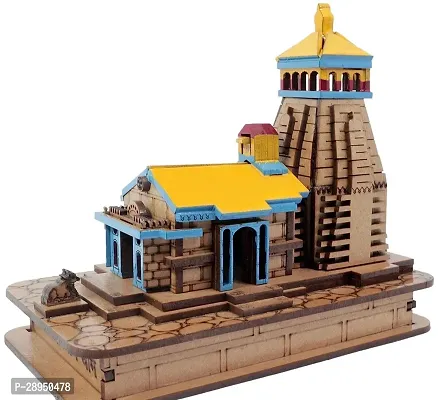 Wooden Built Miniature Kedarnath ji Temple-thumb0