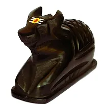 Shivling with Nandi in Black Color Idol-thumb1