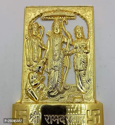 Lord Ram Darbar Statue Idol Decorative Showpiece for Religious Purpose-thumb0