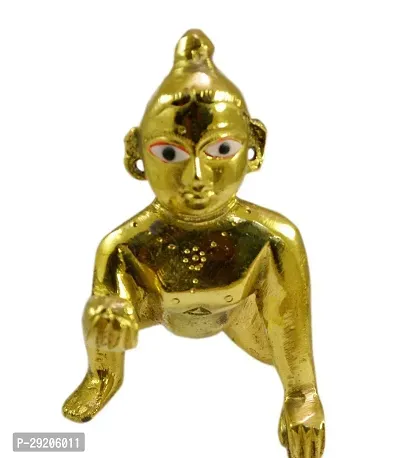 Religious Golden Laddu Gopal Statue-thumb2