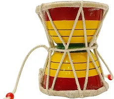 Damroo Shiva Damru Musical Damaru Musical Instrument, (8CM) ,-thumb1