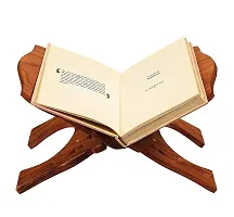 Rehal Book Stand Cover Case Wooden Rehal Holy Quran Bible Gita Office Home Decor Furniture 12 inch-thumb1