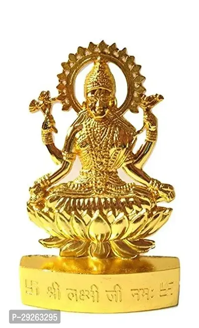 Traditional Metal Handmade Maa Laxmi Murti/Statue for Home 11CM-thumb0