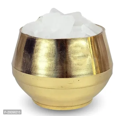 Traditional Brass Brass Camphor Diya Diffuser (Gold) Pack Of 1-thumb2