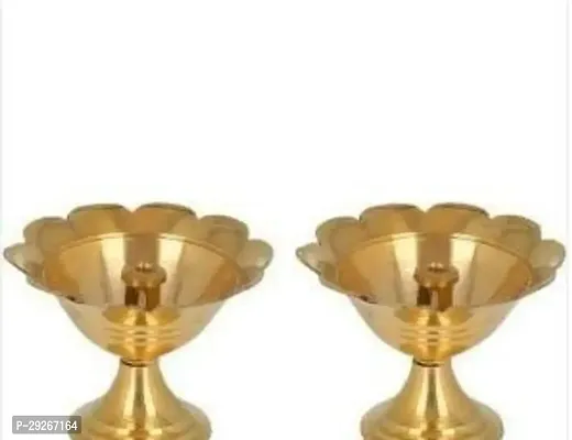 Brass Gifted Devdas Akhand Diya Festive Diyas-thumb0