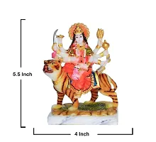 Maa Durga MATA Rani Sherawali Murti Idol Statue Sculpture specially for Navratri pooja , Temple Home Decoration ( 15 cm )-thumb1