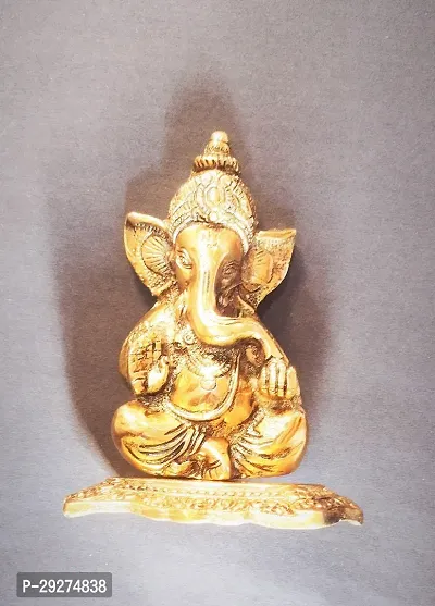 Ganesha Idol Ganesh Ji Ki Murti Hindu God Idols for Decoration in Home Temple-thumb0