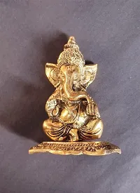 Ganesha Idol Ganesh Ji Ki Murti Hindu God Idols for Decoration in Home Temple-thumb1