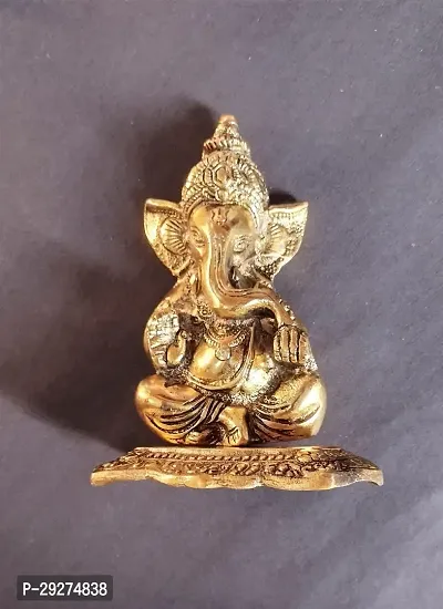 Ganesha Idol Ganesh Ji Ki Murti Hindu God Idols for Decoration in Home Temple-thumb2