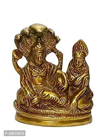 Shri Lakshmi Narayan Brass Idol on Anant Nag