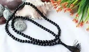 Marvellous Shaligram Mala, Unique and Rare Collection, 8mm For Both Porpose One can Wear or for Stone Chain-thumb1