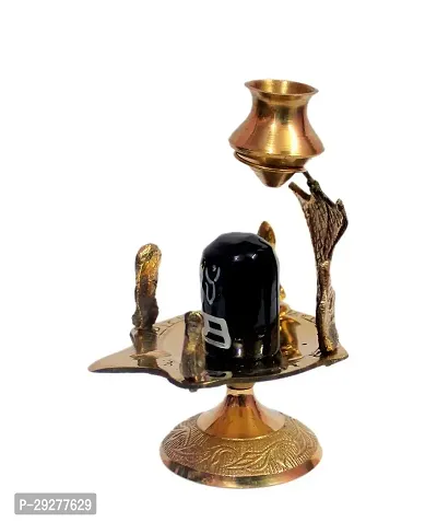 Black shivling with lota shiv lingam pariwar ganesh ji parwati mata kartike Nandi ji shiv family-thumb2