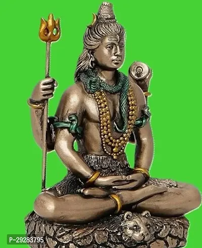 Combo Set Of Resin Shiv Idol Shiv jI Shankar Ji  Home Decor Showpiece-thumb0