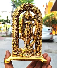 Trendy Metal Ram Religious Idol  for Home Decor-thumb2