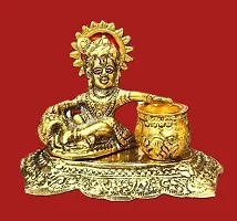 AS VENTURES Laddu Gopal Idol/ Laddu Gopal Idol/Golden Bal Gopal Idol/Little Krishna Idol/Makhan Chor Idol/Krishna Idol-thumb1