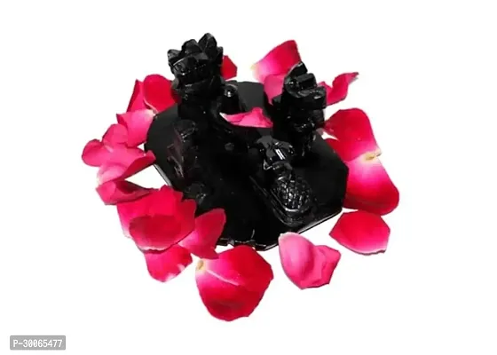 Black Marble Made Shiv Praivar Chawki for Home-thumb2