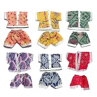 Laddu Gopal Dress Cotton Summer Night Suit (pack of 6)-thumb2