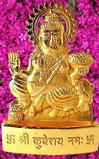 AS VENTURES  Kuber Idol/Statue/Murti for Diwali Puja (Religious Gift Item), Kuber ji pooja Festivals , Wealth and Harmony-thumb2