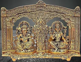 Gold Plated Laxmi Mata Idol Showpiece-thumb1