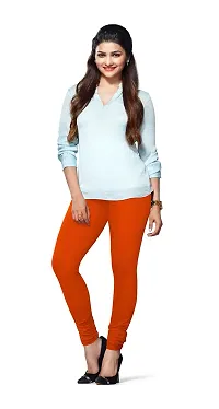 LUX LYRA Women's Cotton Indian Churidar Leggings (Free Size) - Pack of 5-thumb4