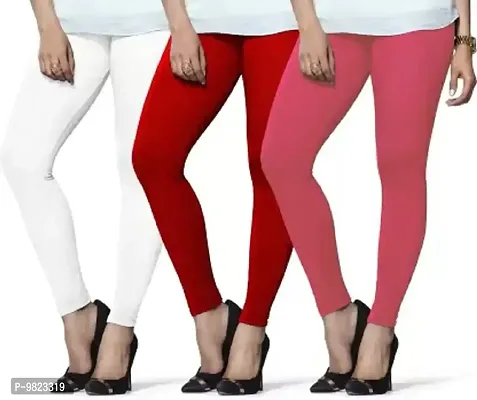 Buy Lyra Women Solid Coloured Purple Leggings online