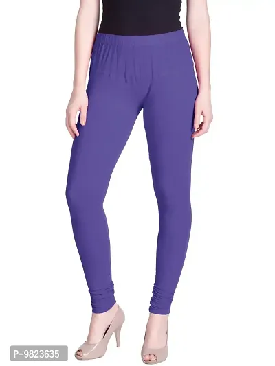 LYRA Women ORCHID Cotton Churidar Leggings