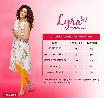 Buy Lyra Women's Regular (Churidar Leggings_White,Rust_Free Size) Online In  India At Discounted Prices