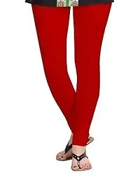 Lux Lyra Women's Skinny Fit Leggings (LYRA_AL_12_1PC_Red_Free Size_Red_Free Size)-thumb1