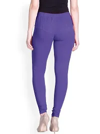 LYRA Women ORCHID Cotton Churidar Leggings-thumb2