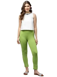 Lux Lyra Parrot Green Free Size Kurti Pant-thumb3