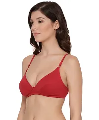 LUX LYRA Trendy Fancy Cotton Solid Basic Bras For Women-thumb1