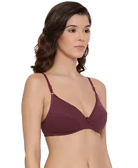 LUX LYRA Trendy Fancy Cotton Solid Basic Bras For Women-thumb2